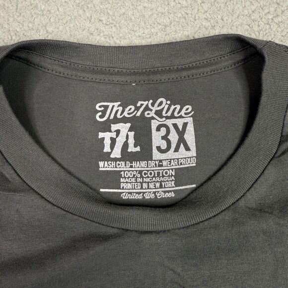 New York Mets Shirt Mens 3XL Gray The 7 Line Take Back New York MLB Tee T7L New - Picture 4 of 11